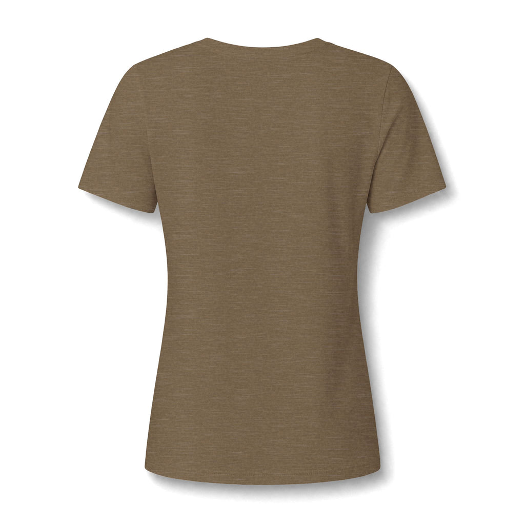 What's It Say Tees-V-Neck Tee — "This Is Not a Competition" Feminist Statement Shirt
