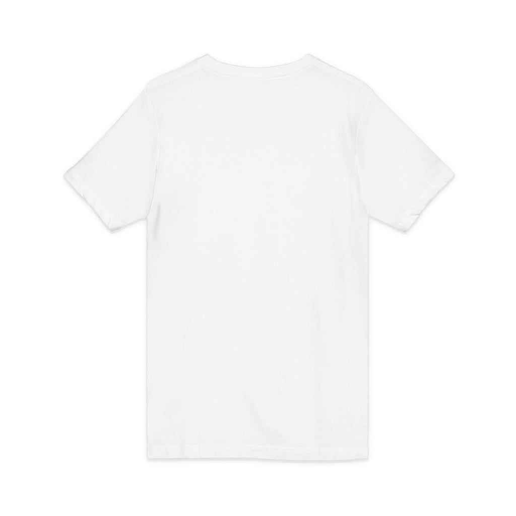 What's It Say Tees-Man Child V-Neck Tee — Retro Horseshoe Magnet Graphic Shirt