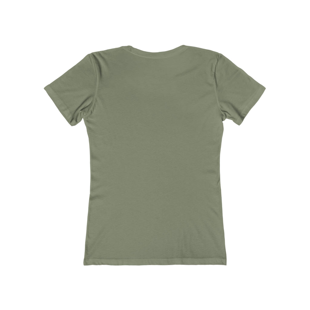 What's It Say Tees-Hello Friend T-Shirt — Women’s Casual Boyfriend Tee with Heart Accents