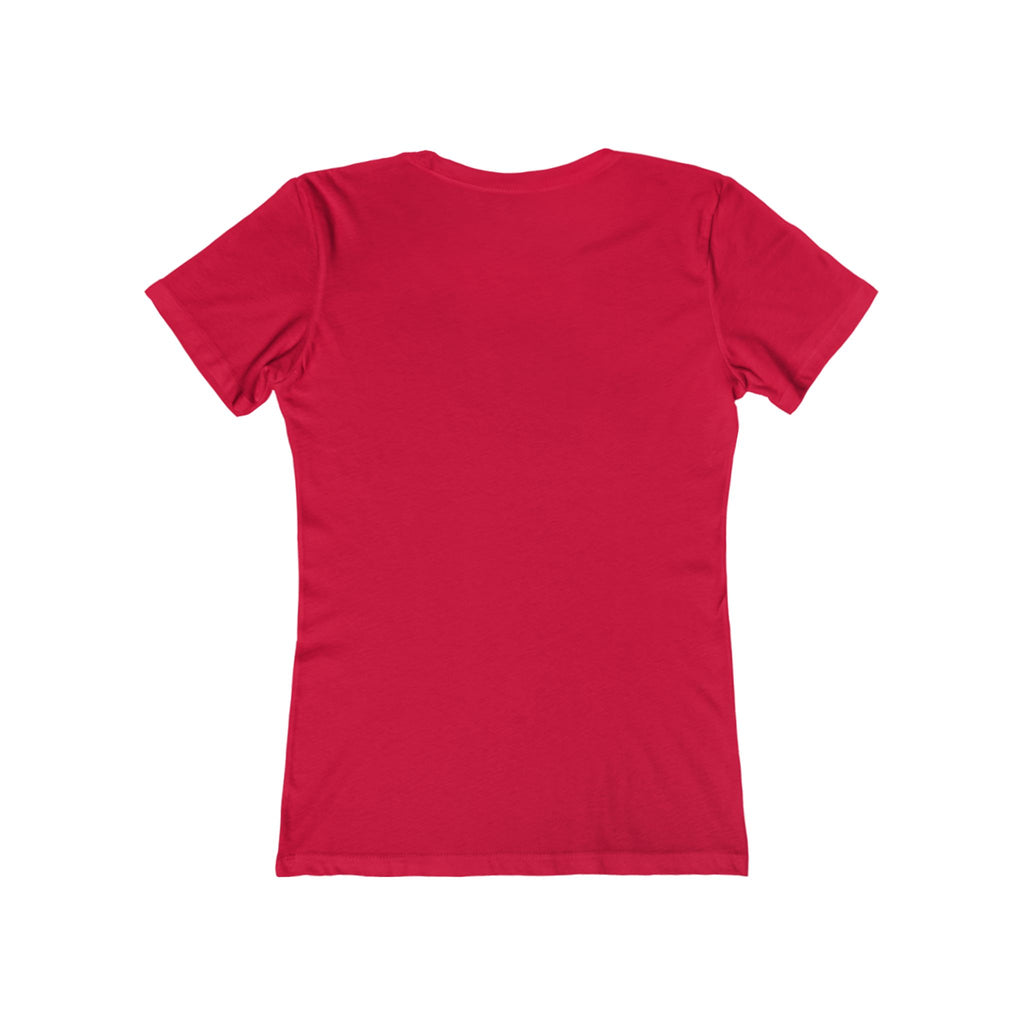 What's It Say Tees-Hello Friend T-Shirt — Women’s Casual Boyfriend Tee with Heart Accents