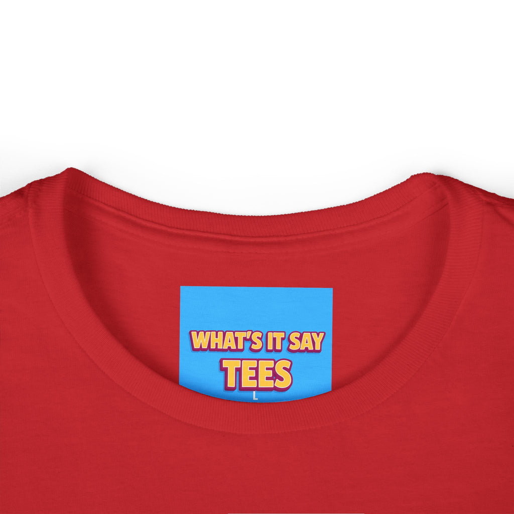 What's It Say Tees-Character Building Event Women's Tee — Minimal Script Logo Cotton T‑Shirt