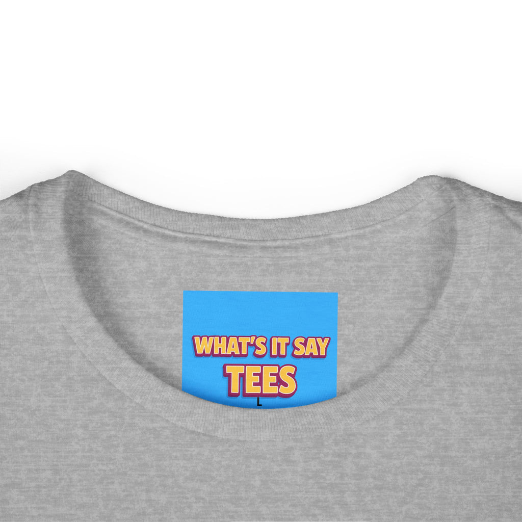 What's It Say Tees-Character Building Event Women's Tee — Minimal Script Logo Cotton T‑Shirt