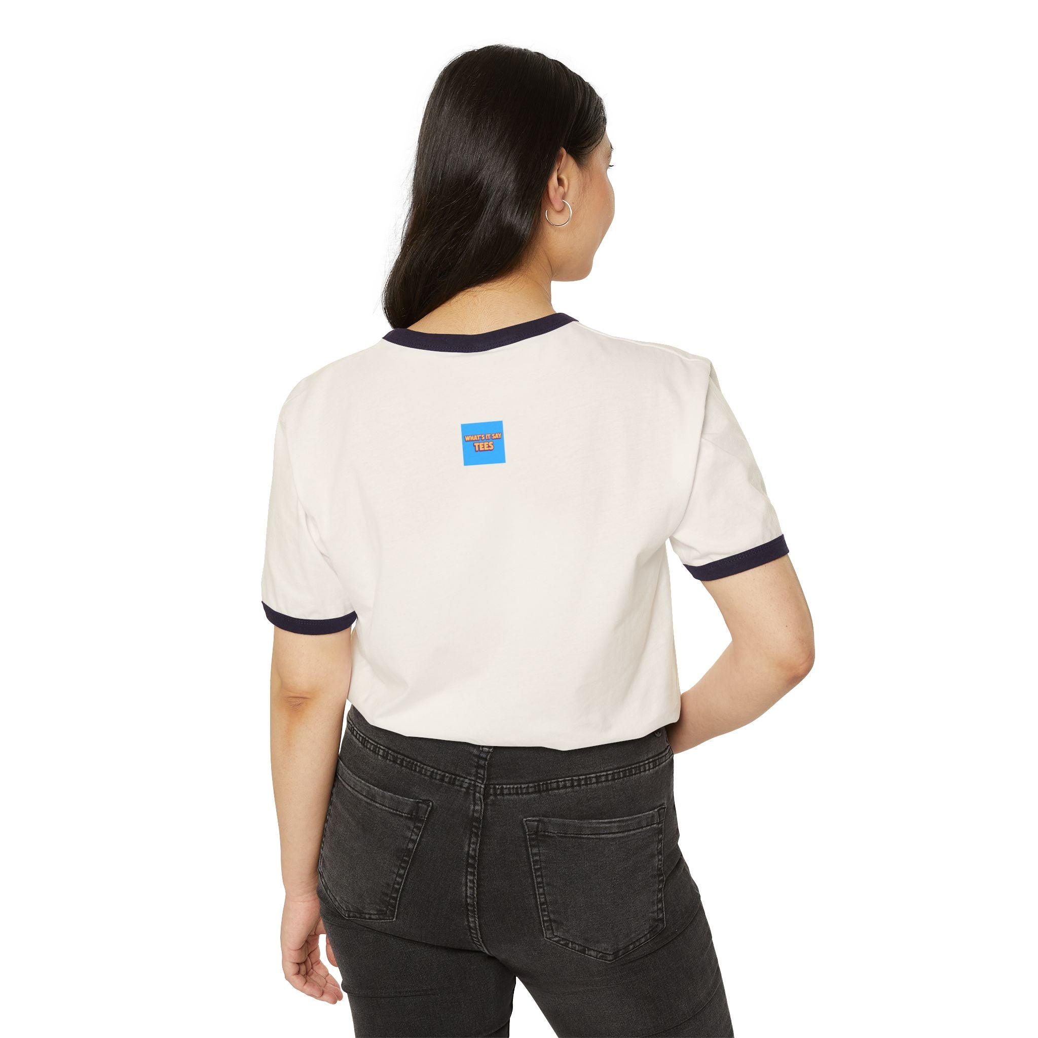 What's It Say Tees-I Wasn't Paying Attention Ringer Tee