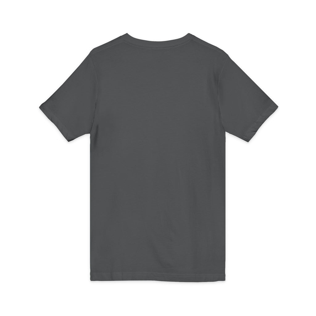 What's It Say Tees-Man Child V-Neck Tee — Retro Horseshoe Magnet Graphic Shirt