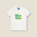 What's It Say Tees-Sweet and Savory V-Neck Tee - Retro Script Foodie T-Shirt