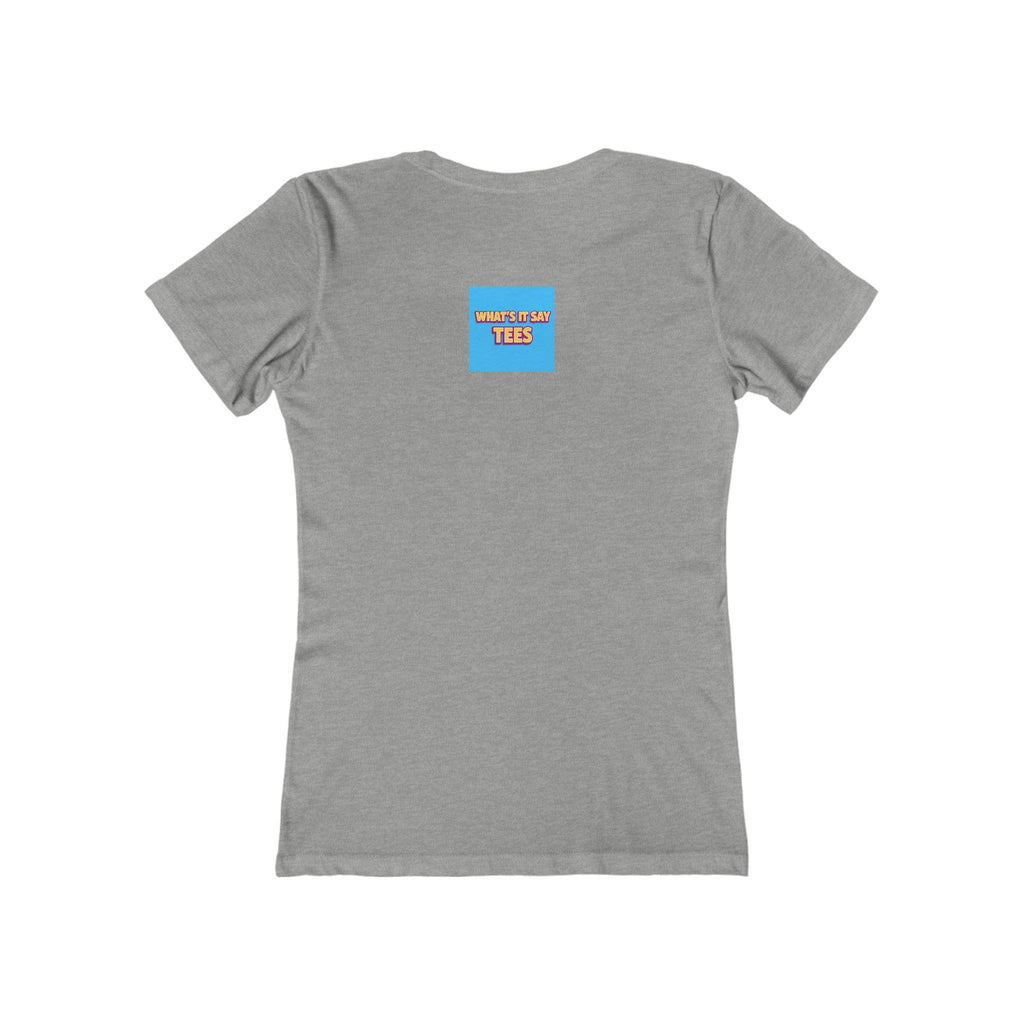 Bold Retro Graphic Boyfriend Tee for Women – 'BOLD' Neon Logo Casual Shirt