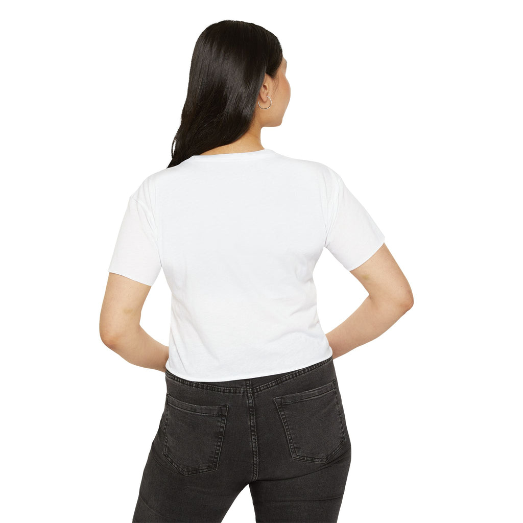 What's It Say Tees-Trust the Awkwards Crop Top