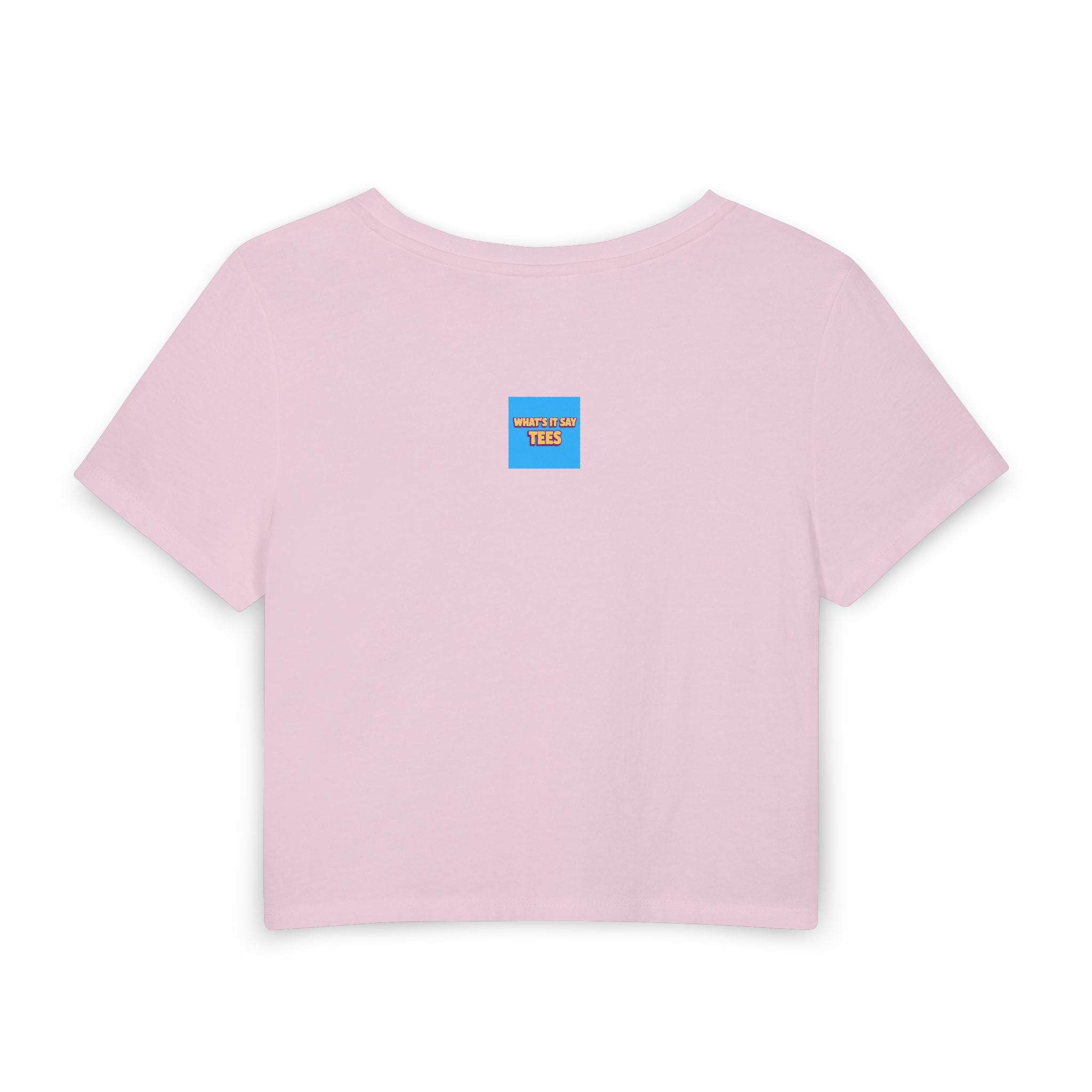 What's It Say Tees-Self Sabotage Mode Deactivated- Women's Baby Tee — Retro Script Graphic Crop Top