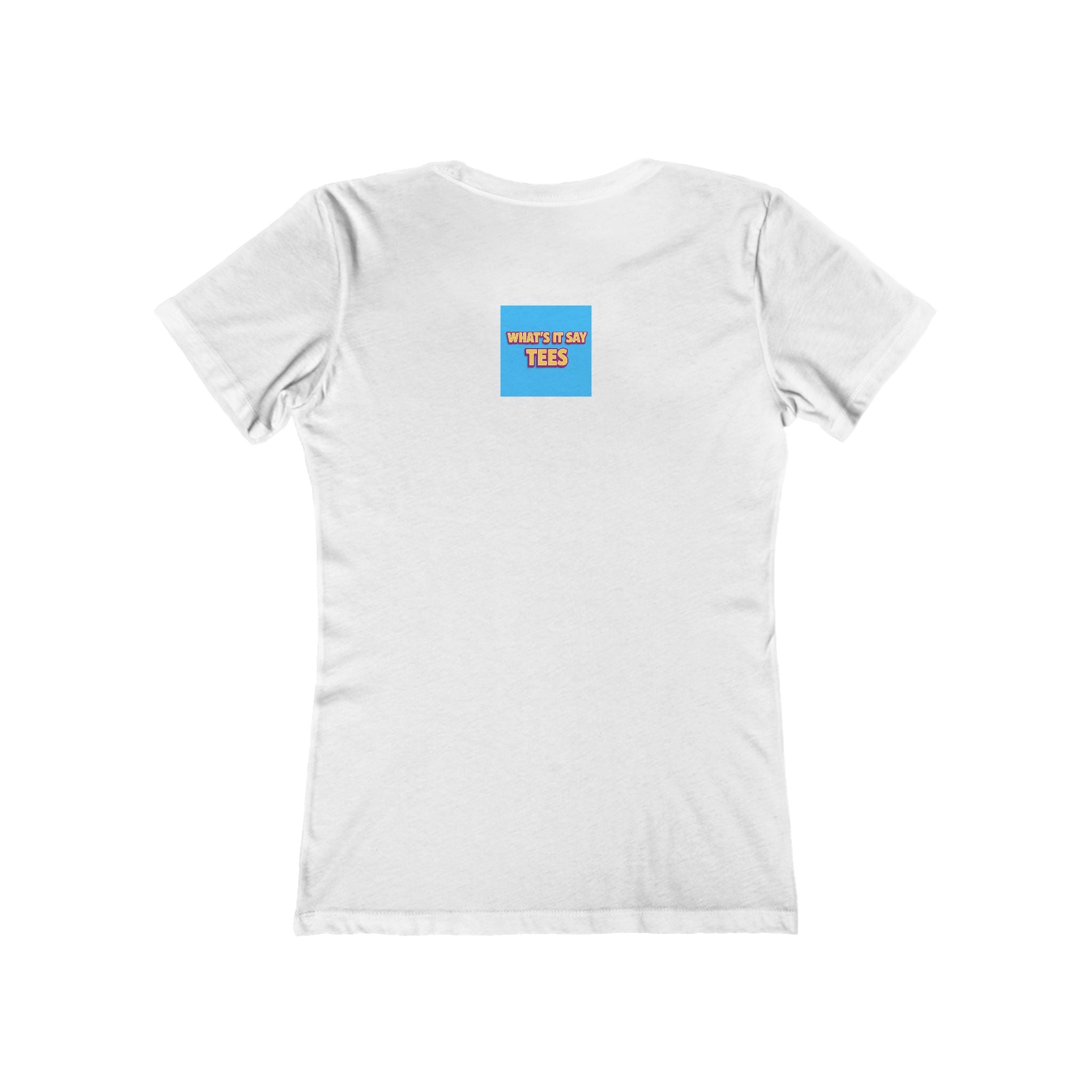 Bold Retro Graphic Boyfriend Tee for Women – 'BOLD' Neon Logo Casual Shirt