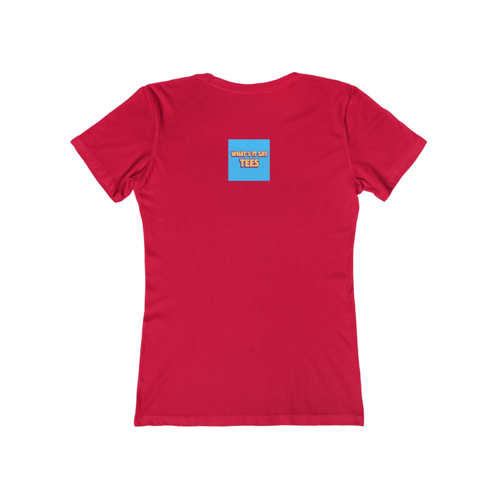 Bold Retro Graphic Boyfriend Tee for Women – 'BOLD' Neon Logo Casual Shirt