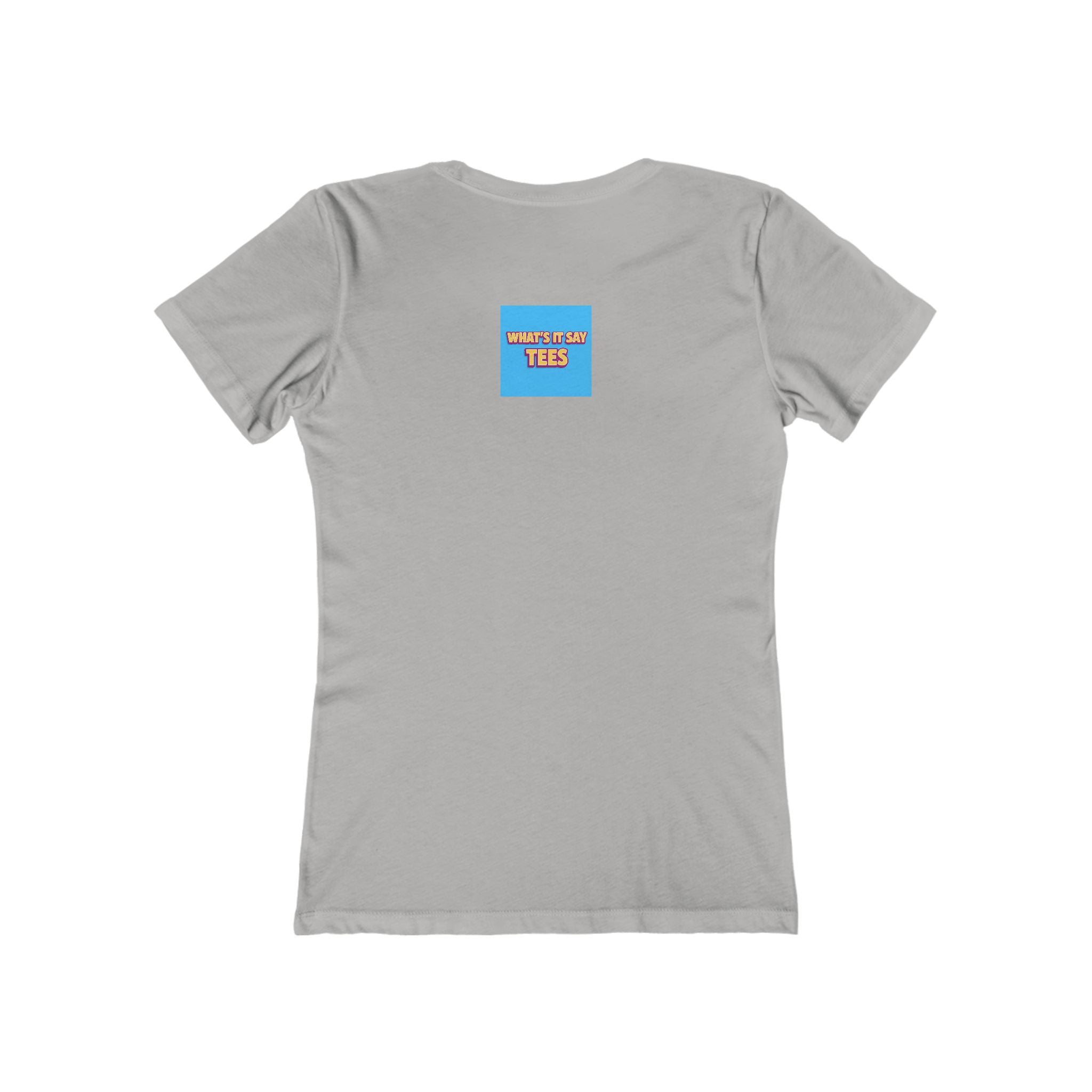 Bold Retro Graphic Boyfriend Tee for Women – 'BOLD' Neon Logo Casual Shirt