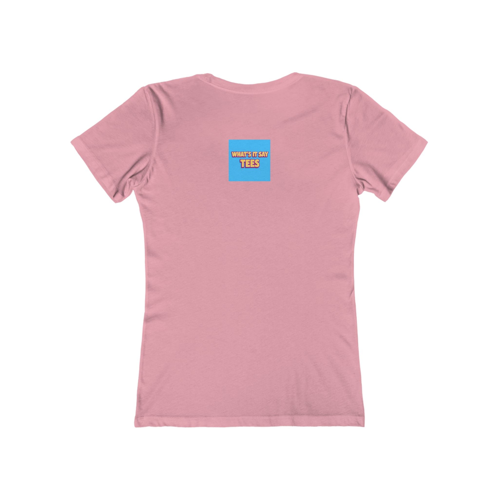 Bold Retro Graphic Boyfriend Tee for Women – 'BOLD' Neon Logo Casual Shirt