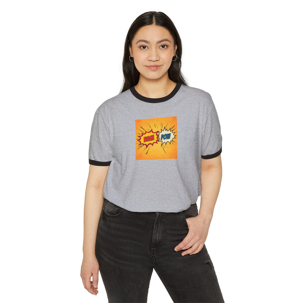 What's It Say Tees-  "POW" Comic Explosion Graphic