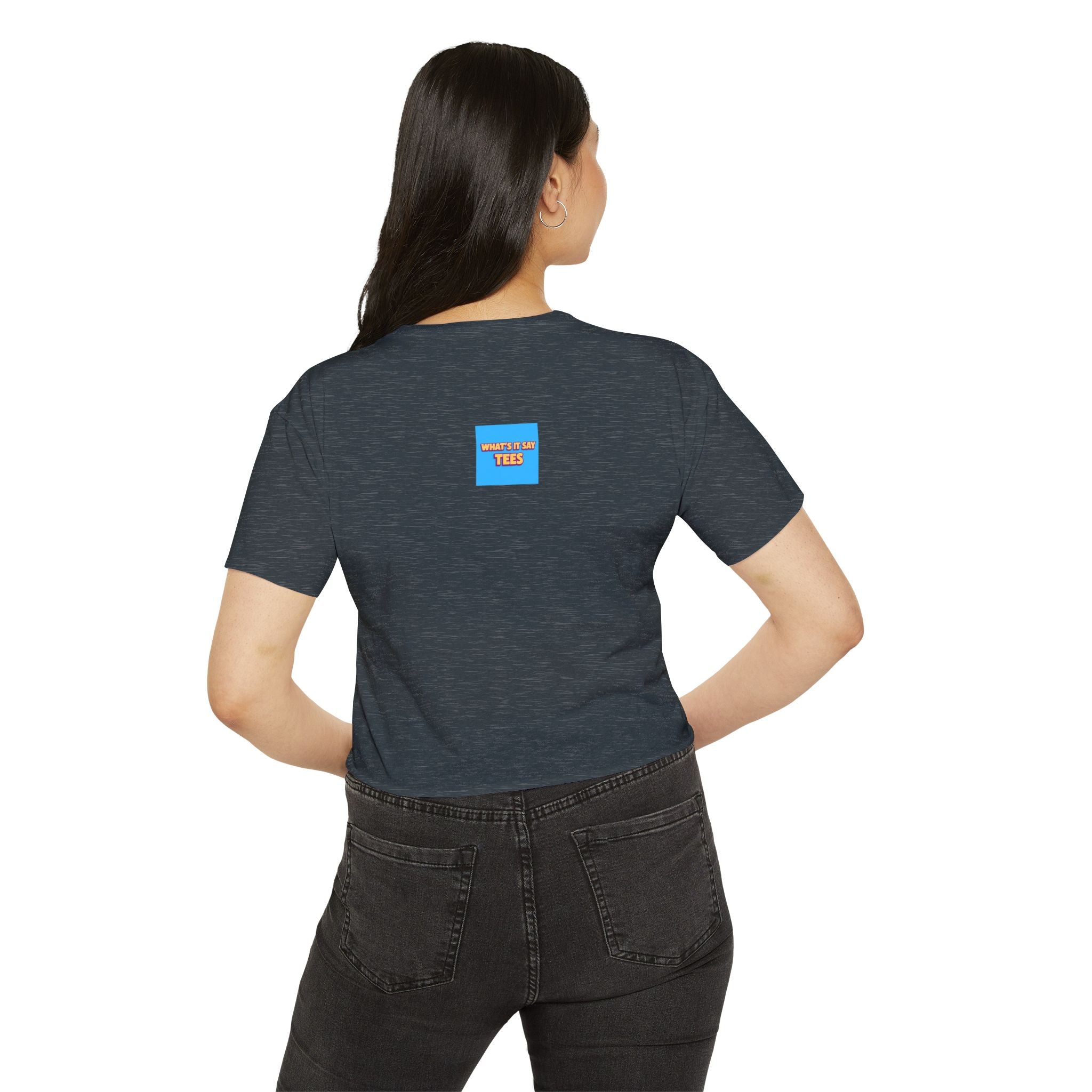 What's It Say Tees- Don't Yuck My Yum-Crop Top
