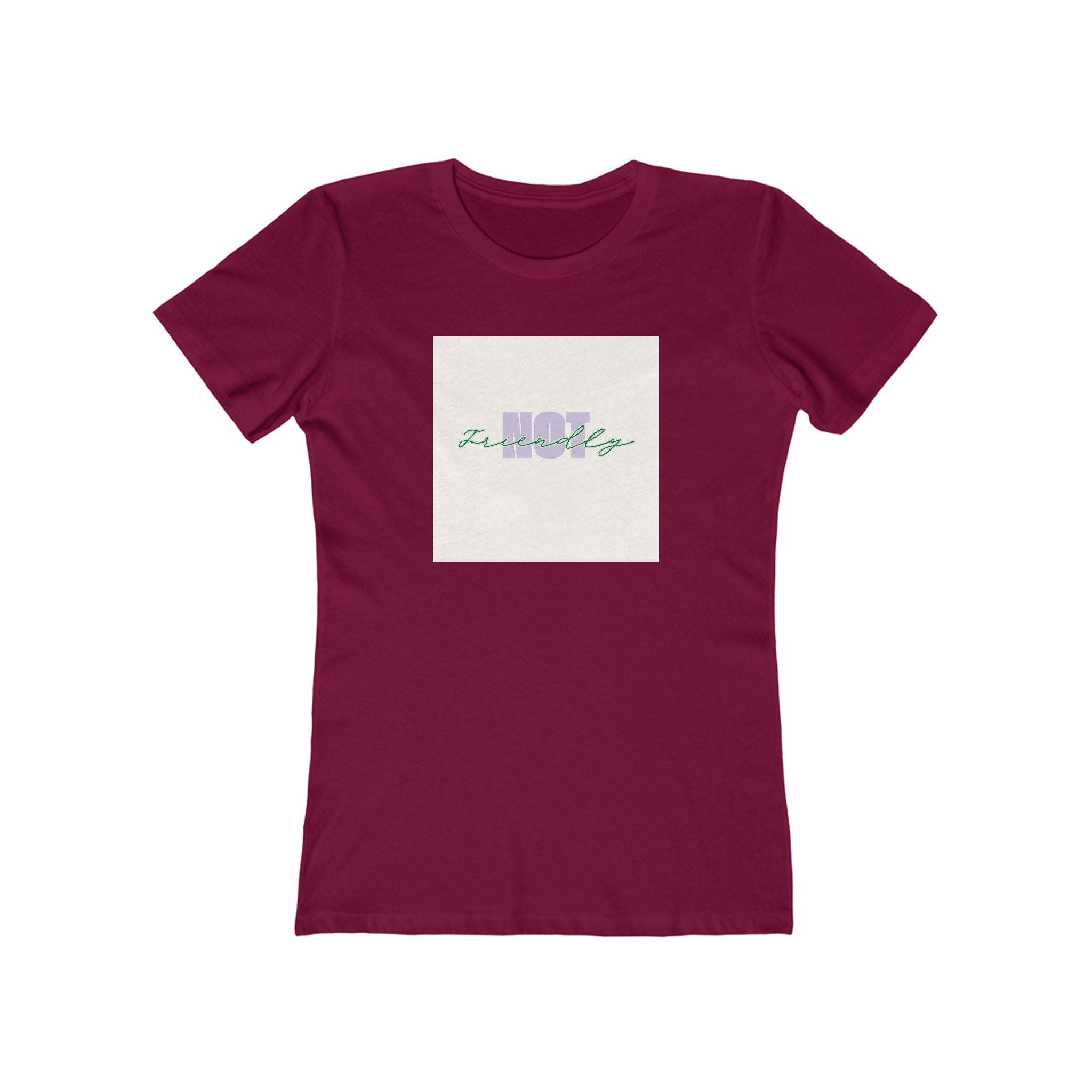 What's It Say Tees- Not Friendly