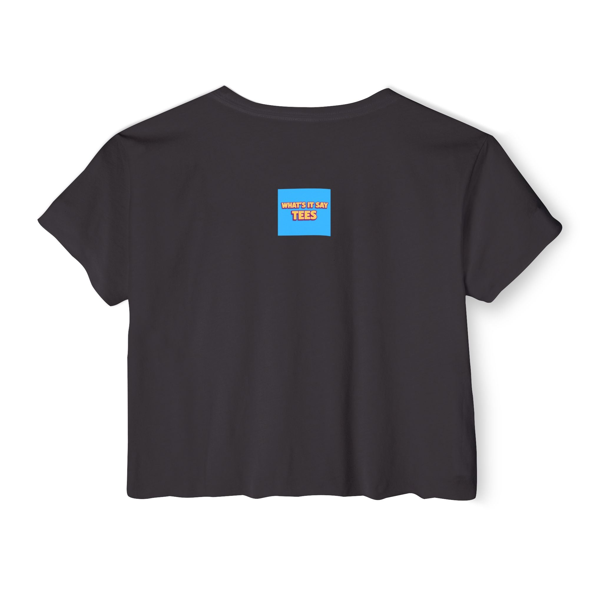 What's It Say Tees- Don't Yuck My Yum-Crop Top