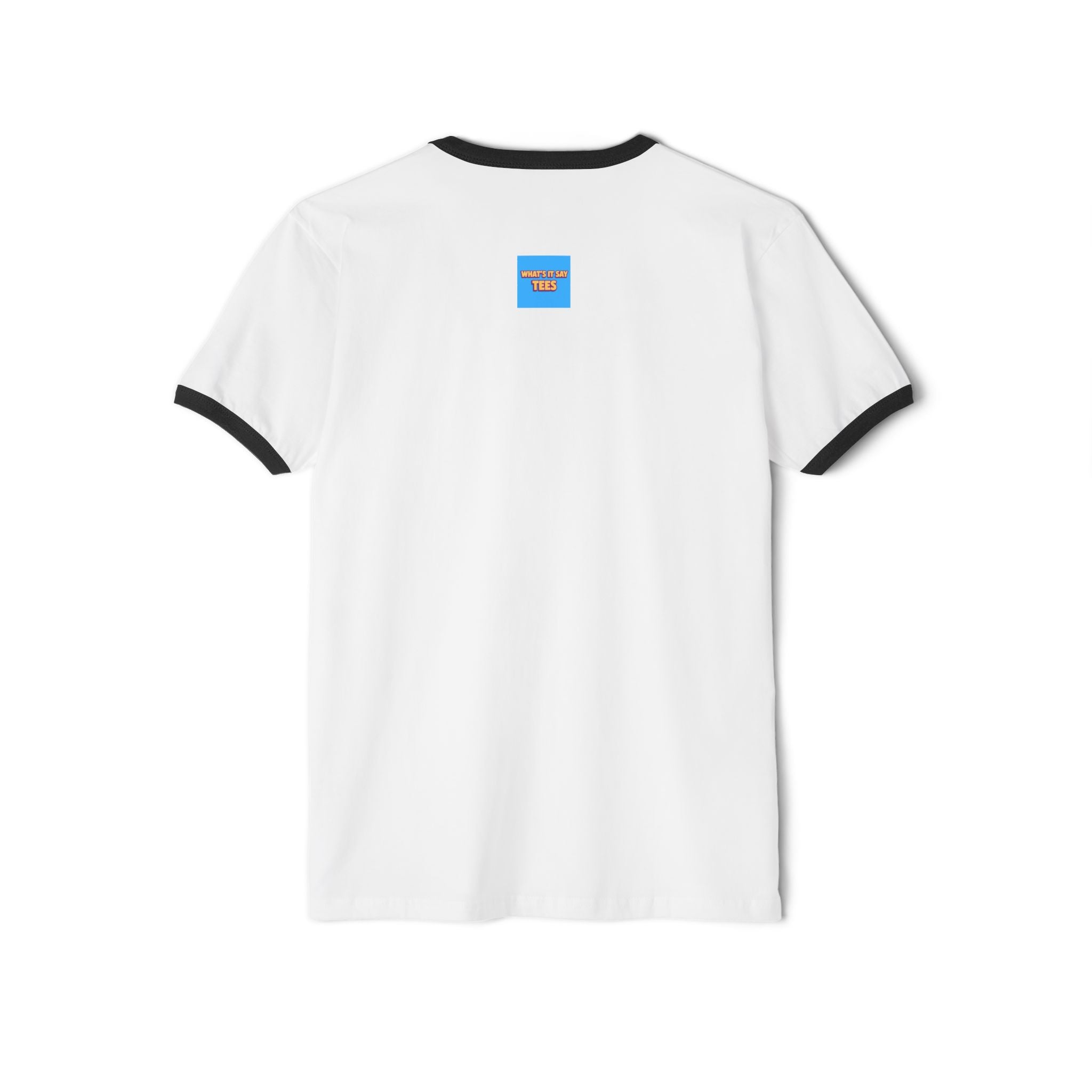 What's It Say Tees— “I am an Adult the Same Way a Folding Chair Is Furniture” Ringer Tee