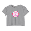 What's It Say Tees-Trust the Awkwards Crop Top