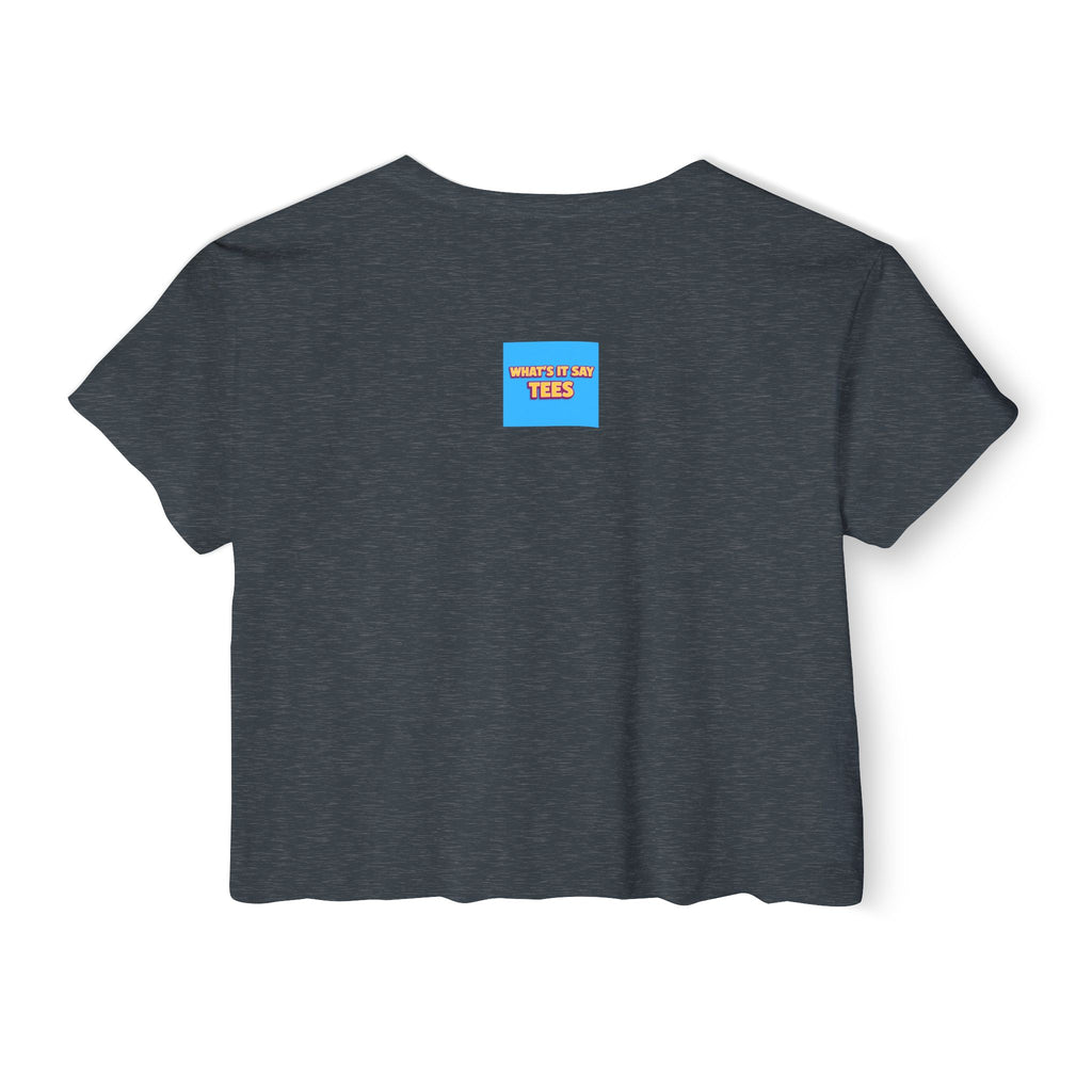What's It Say Tees- Don't Yuck My Yum-Crop Top