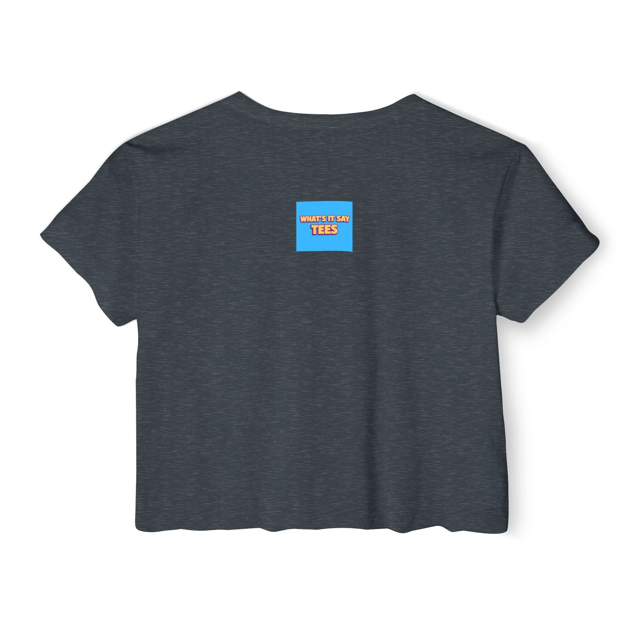 What's It Say Tees- Don't Yuck My Yum-Crop Top