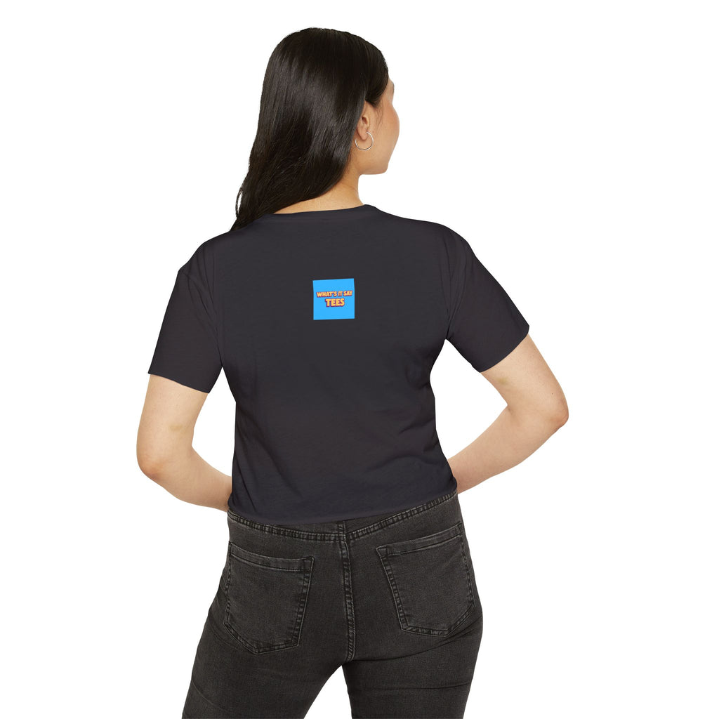 What's It Say Tees- Don't Yuck My Yum-Crop Top