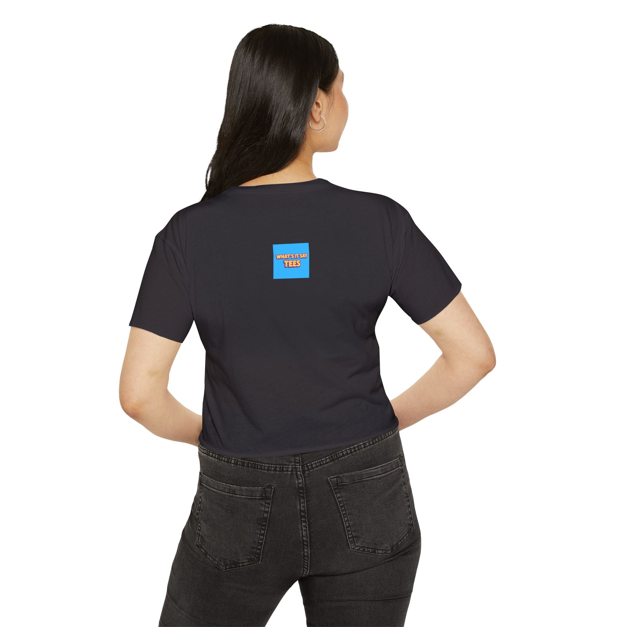 What's It Say Tees- Don't Yuck My Yum-Crop Top