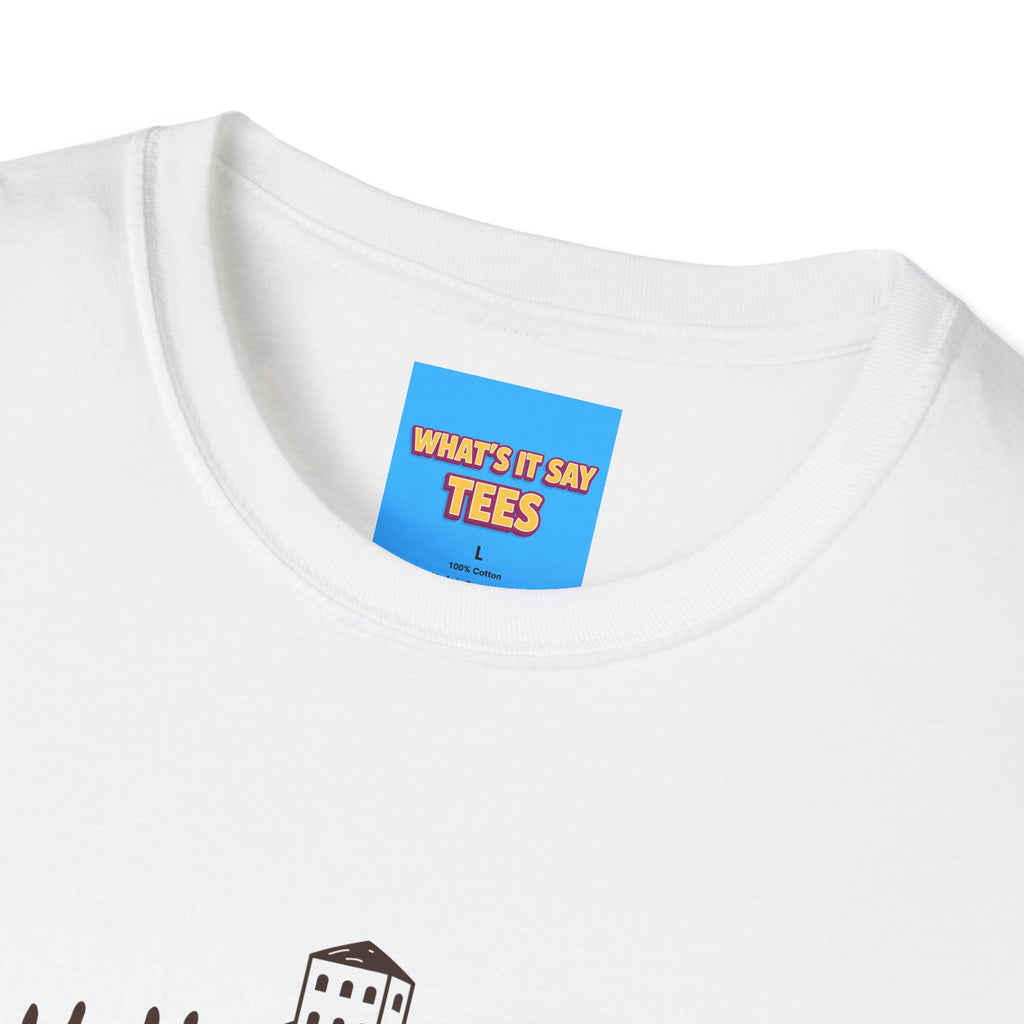 What's It Say Tees — "I Am Not Over the Hill, It's Where I Live" Cottage Landscape Tee