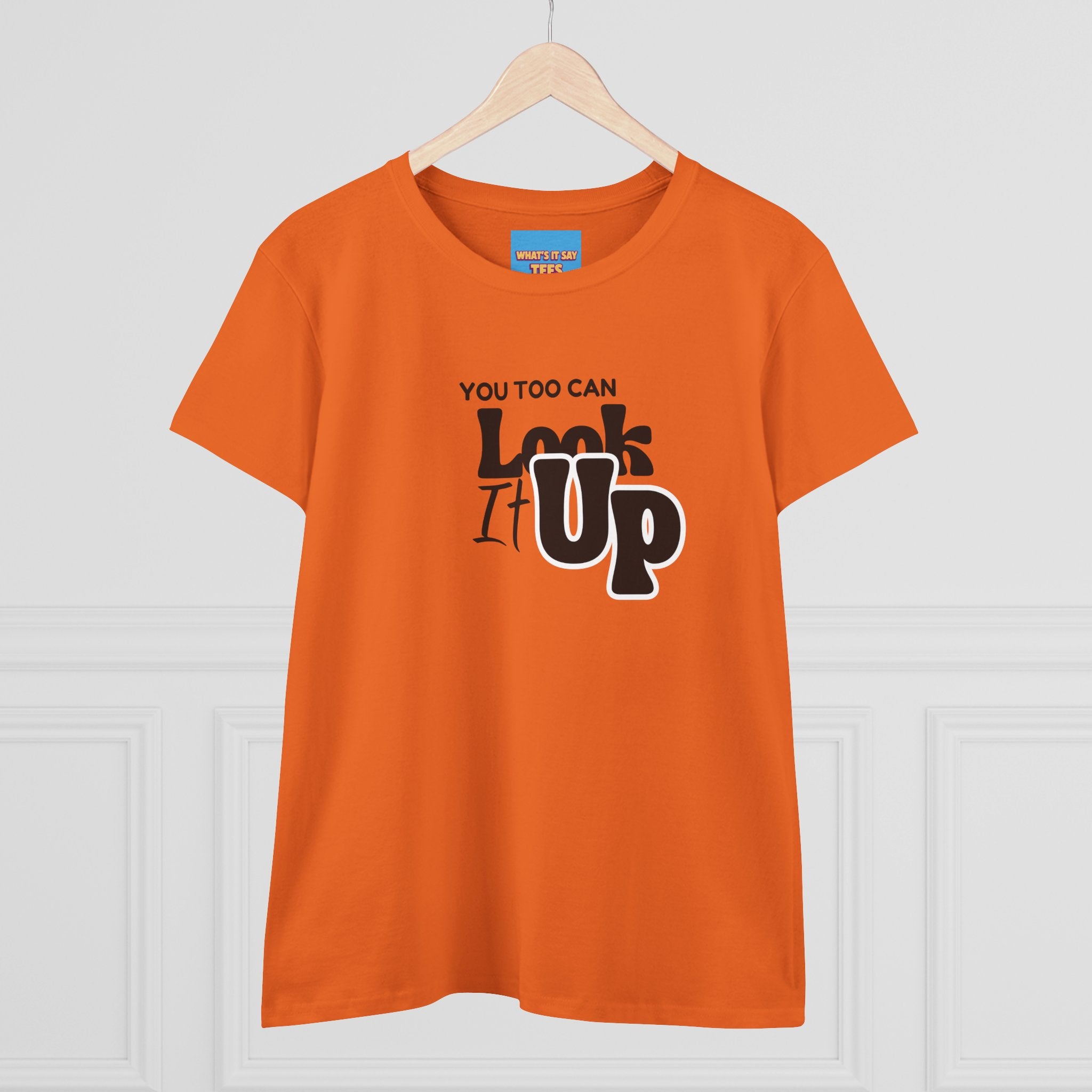 What's It Say Tees- You too can look it up