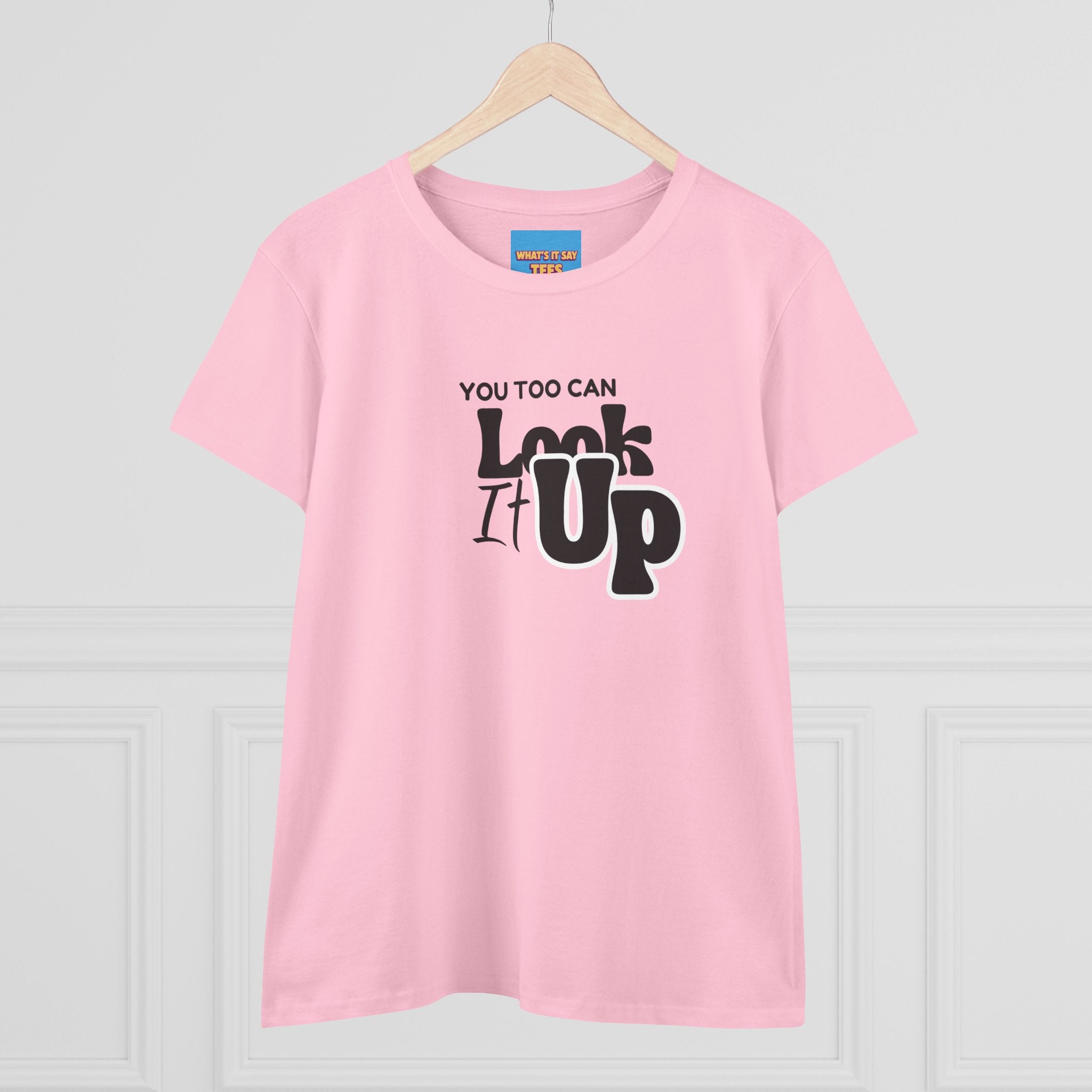 What's It Say Tees- You too can look it up