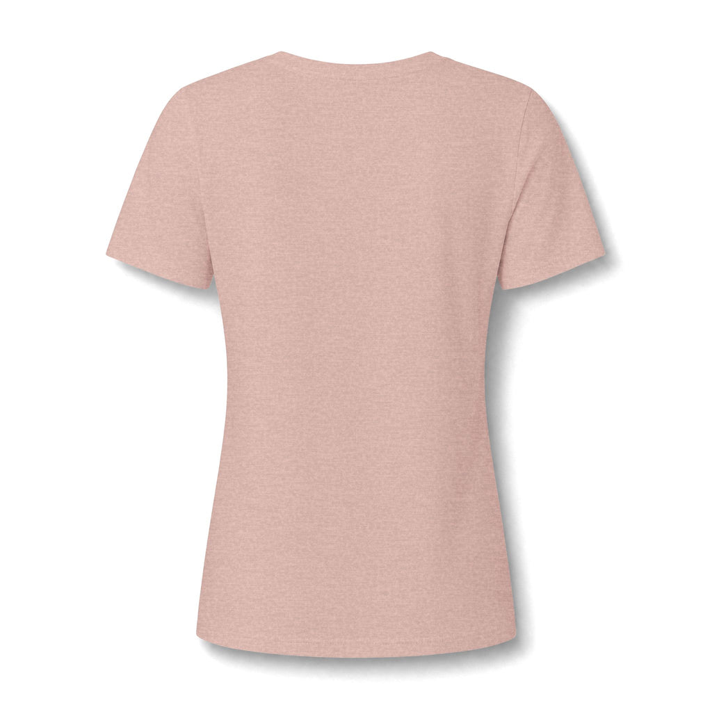 What's It Say Tees-V-Neck Tee — "This Is Not a Competition" Feminist Statement Shirt