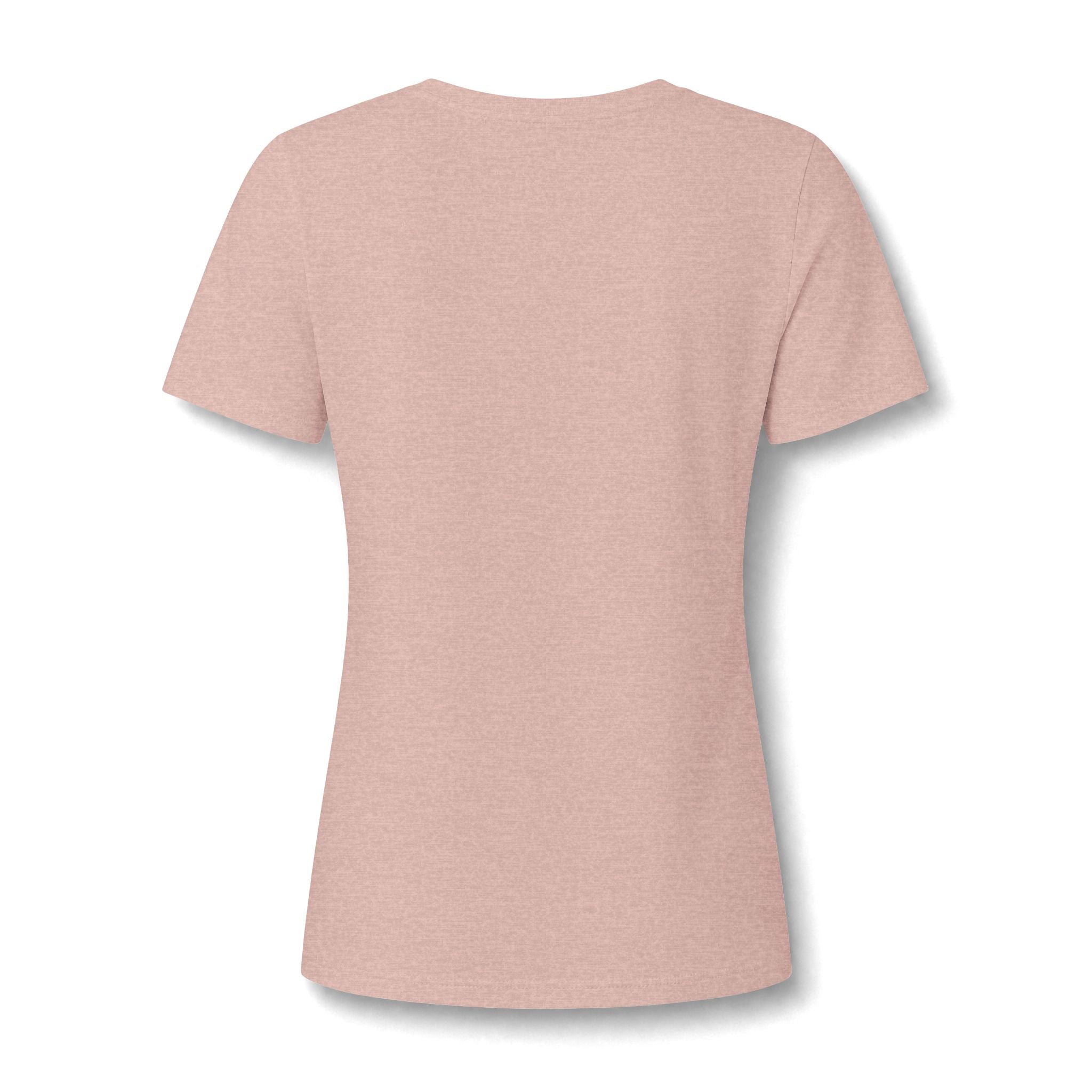 What's It Say Tees-V-Neck Tee — "This Is Not a Competition" Feminist Statement Shirt