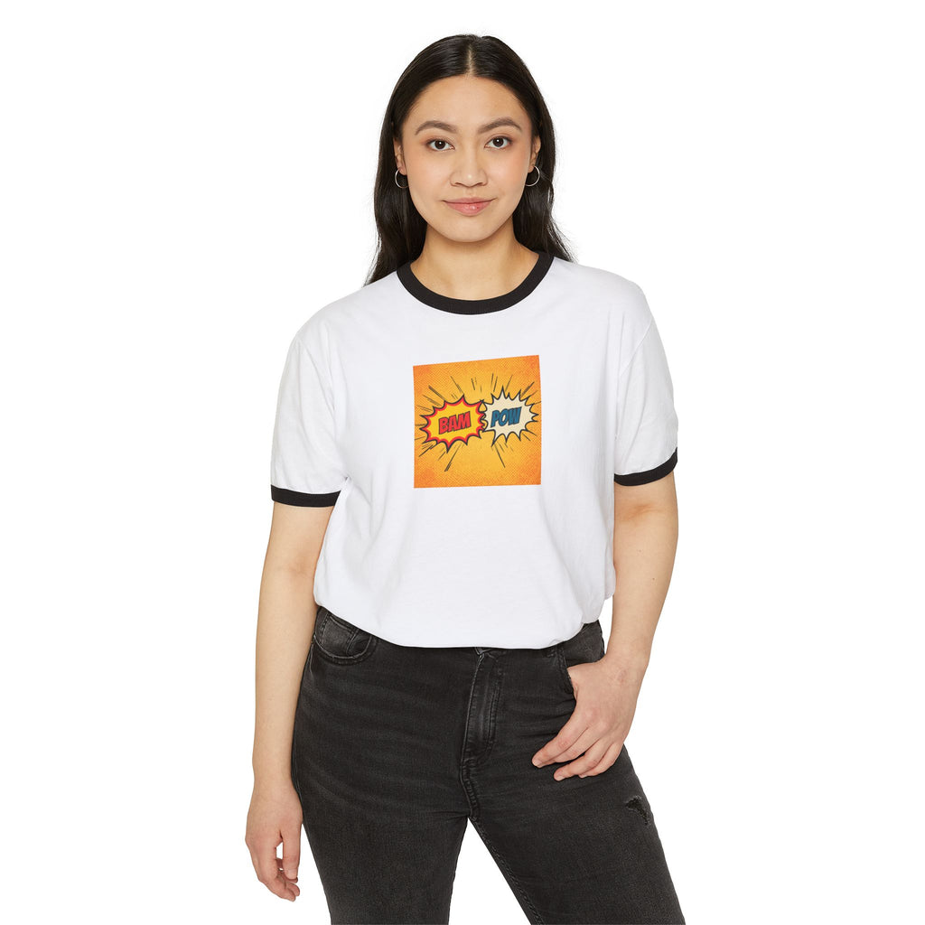What's It Say Tees-  "POW" Comic Explosion Graphic