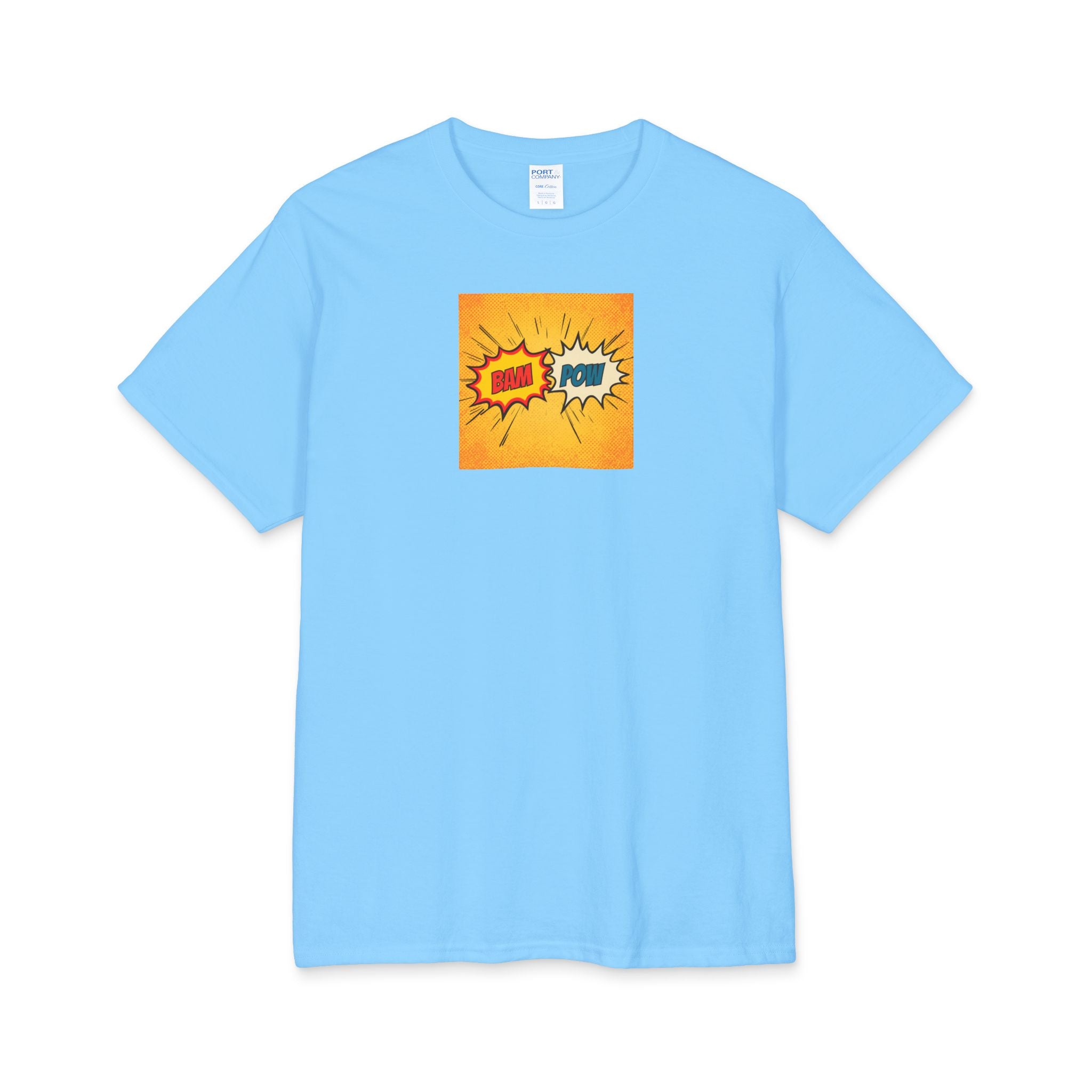 What's It Say Tees-Comic Pop Art 'BAM POW' Cotton Tee