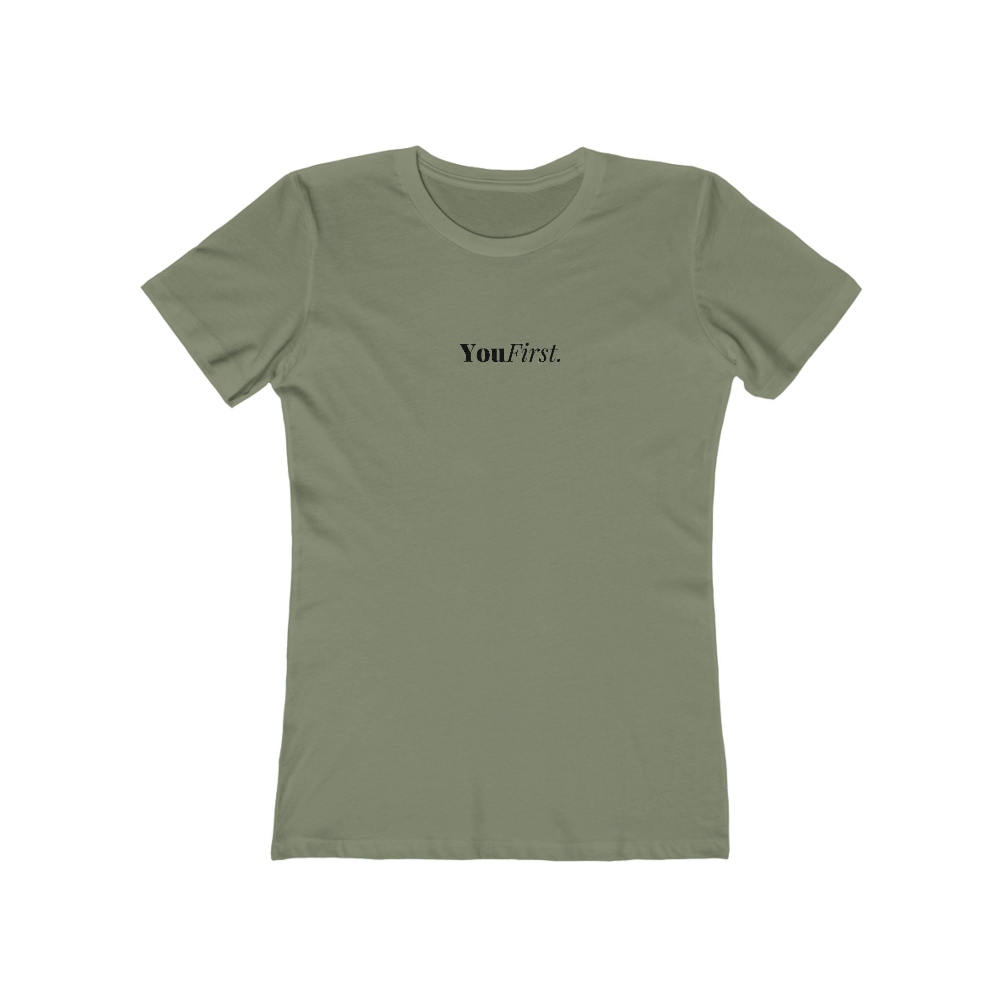 What's It Say Tees-You First Tee — Women’s Boyfriend-Style Graphic T-Shirt