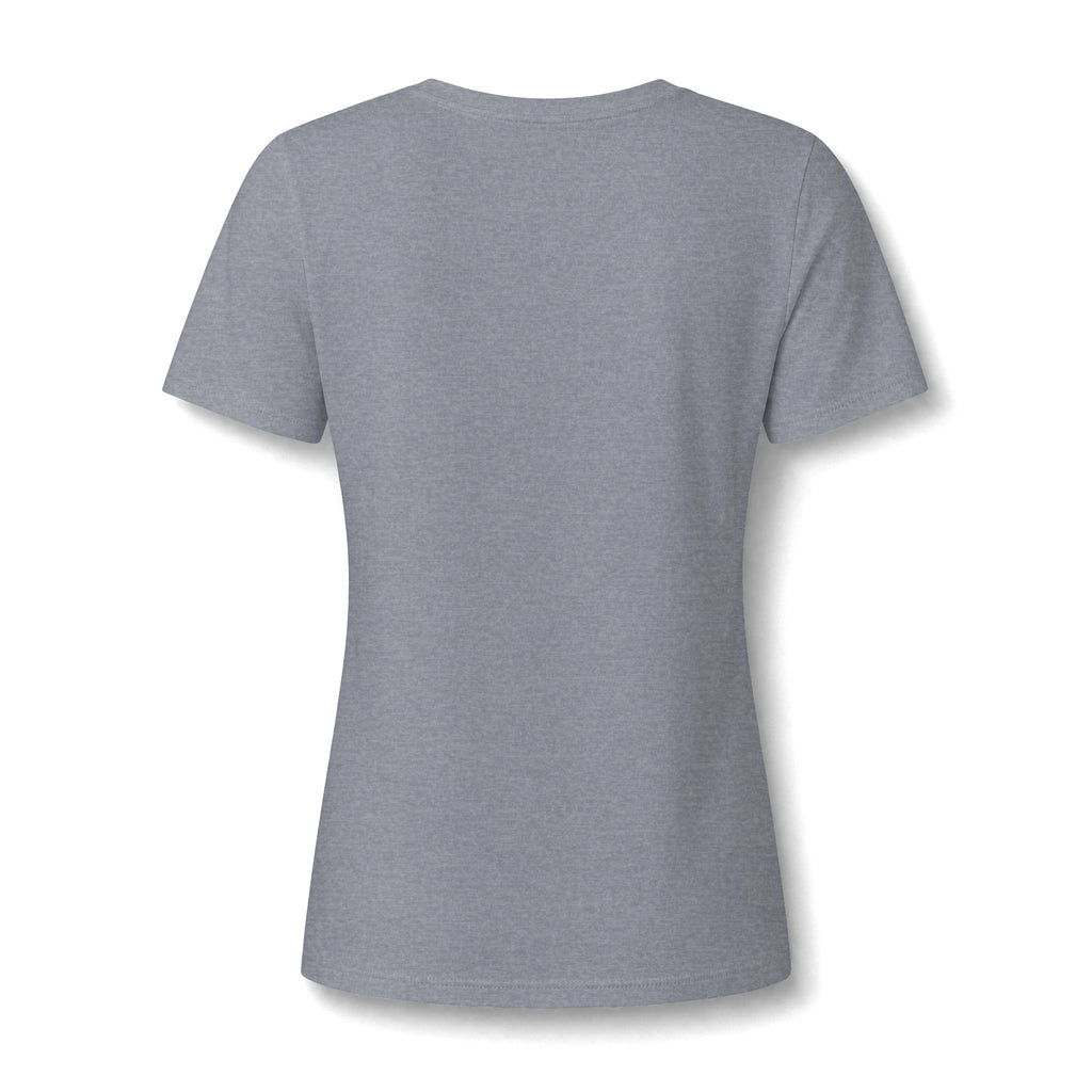 What's It Say Tees-V-Neck Tee — "This Is Not a Competition" Feminist Statement Shirt