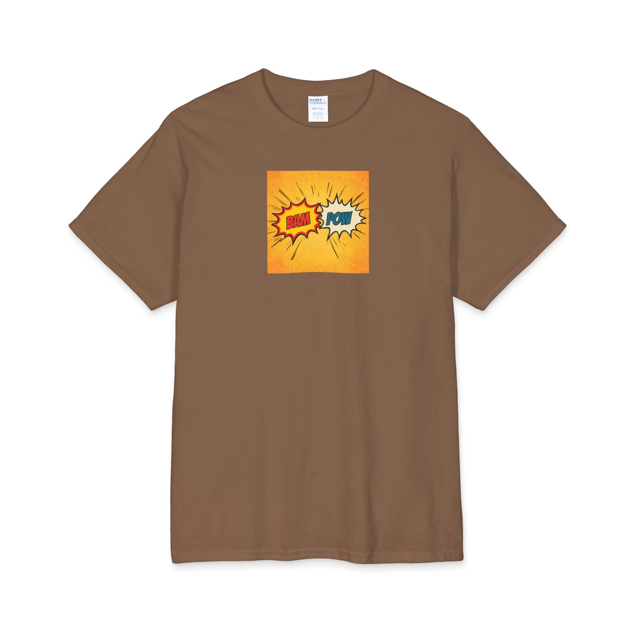 What's It Say Tees-Comic Pop Art 'BAM POW' Cotton Tee