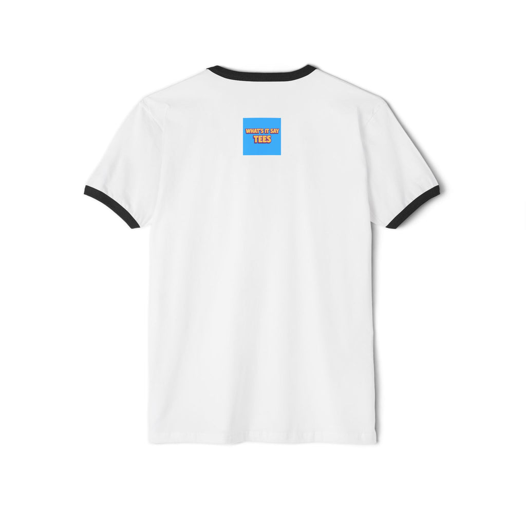 What's It Say Tees- Not mad just disappointed- Ringer T-Shirt