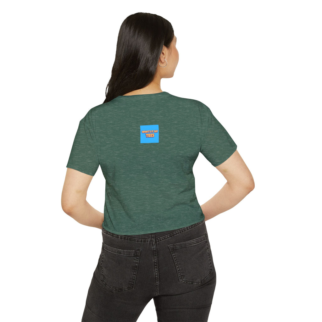 What's It Say Tees- Don't Yuck My Yum-Crop Top