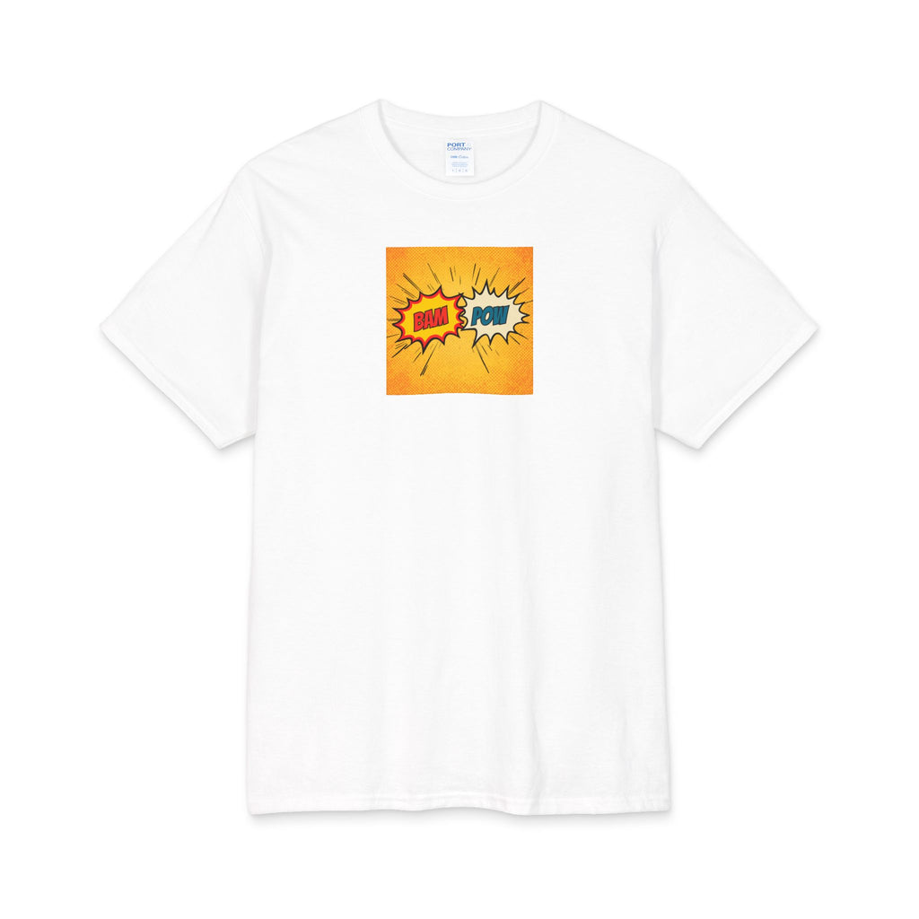 What's It Say Tees-Comic Pop Art 'BAM POW' Cotton Tee