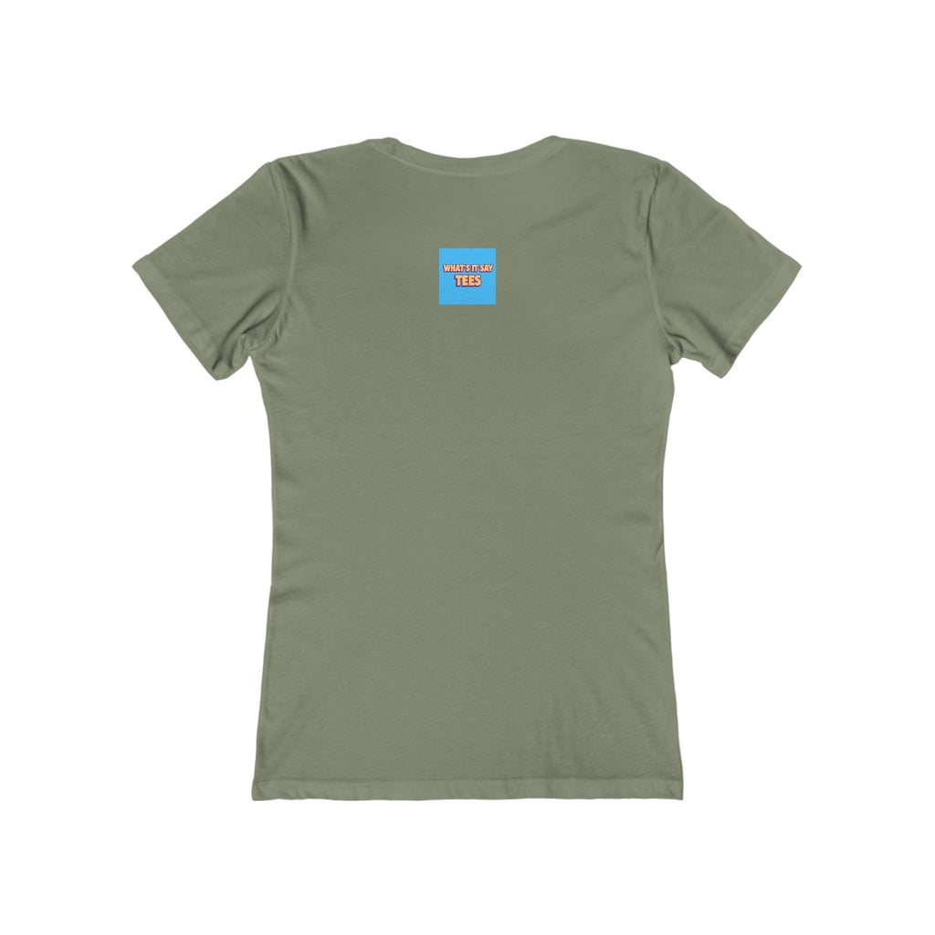 What's It Say Tees-You First Tee — Women’s Boyfriend-Style Graphic T-Shirt