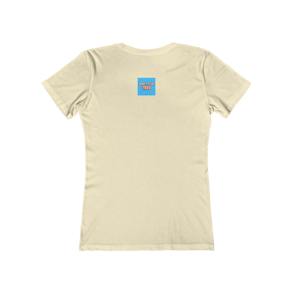 What's It Say Tees-You First Tee — Women’s Boyfriend-Style Graphic T-Shirt
