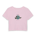 What's It Say Tees-Self Sabotage Mode Deactivated- Women's Baby Tee — Retro Script Graphic Crop Top