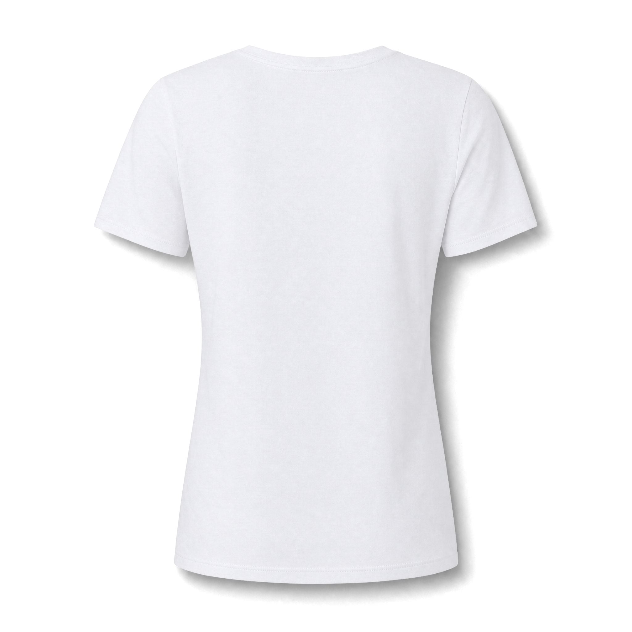 What's It Say Tees-V-Neck Tee — "This Is Not a Competition" Feminist Statement Shirt