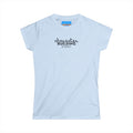 What's It Say Tees-Character Building Event Women's Tee — Minimal Script Logo Cotton T‑Shirt