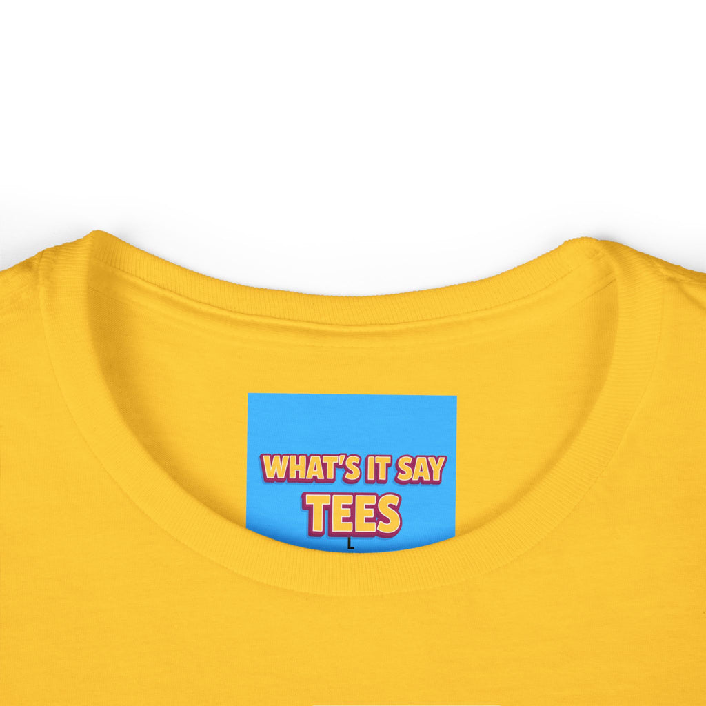 What's It Say Tees-Character Building Event Women's Tee — Minimal Script Logo Cotton T‑Shirt