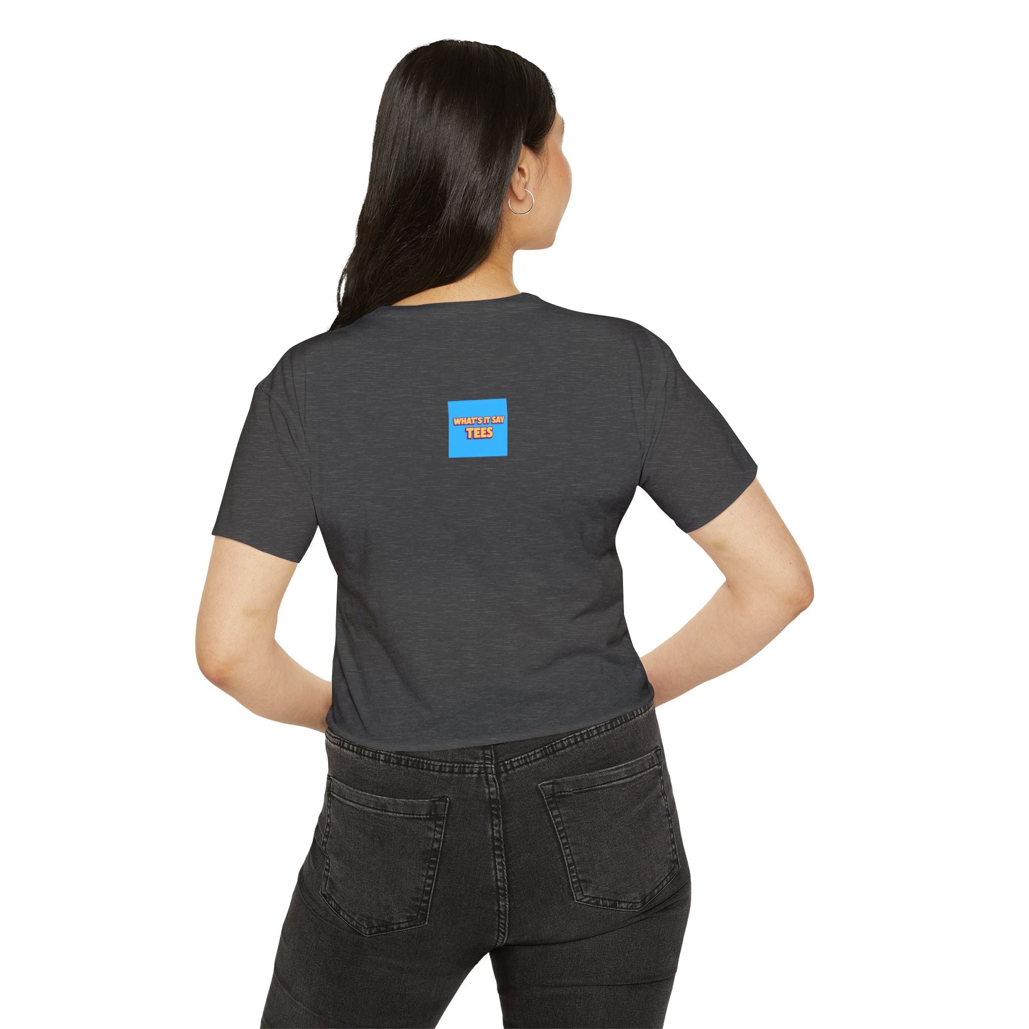 What's It Say Tees- Don't Yuck My Yum-Crop Top