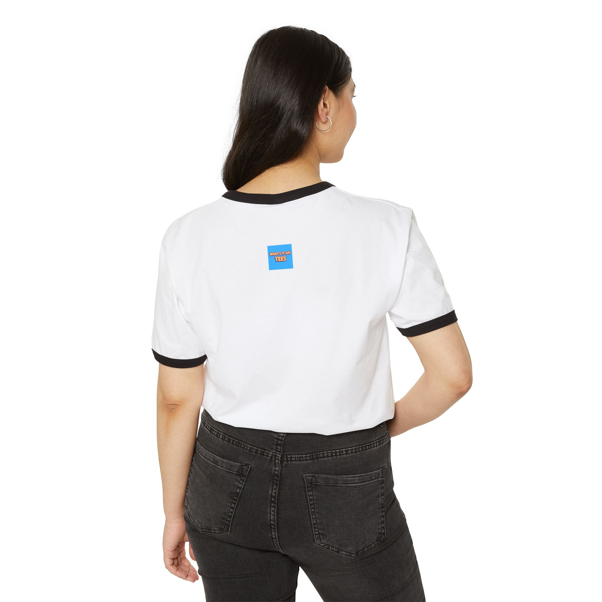 What's It Say Tees-I Wasn't Paying Attention Ringer Tee