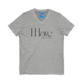 What's It Say Tees- I Have Questions V-Neck Tee — Minimalist Statement Shirt