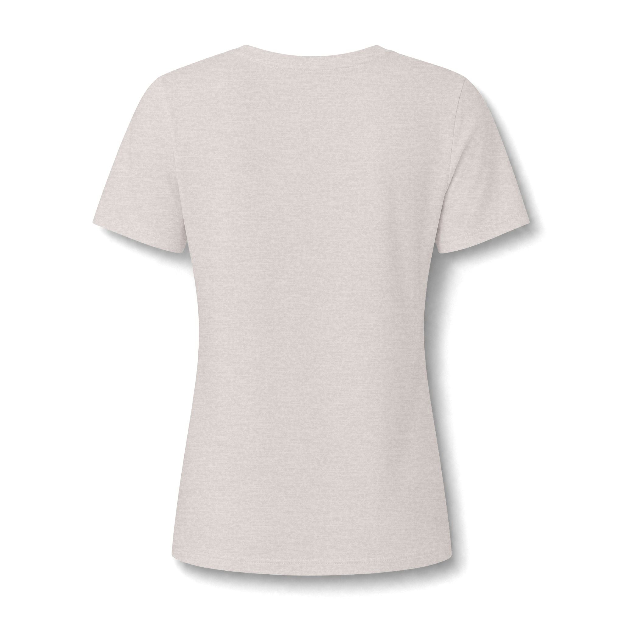 What's It Say Tees-V-Neck Tee — "This Is Not a Competition" Feminist Statement Shirt
