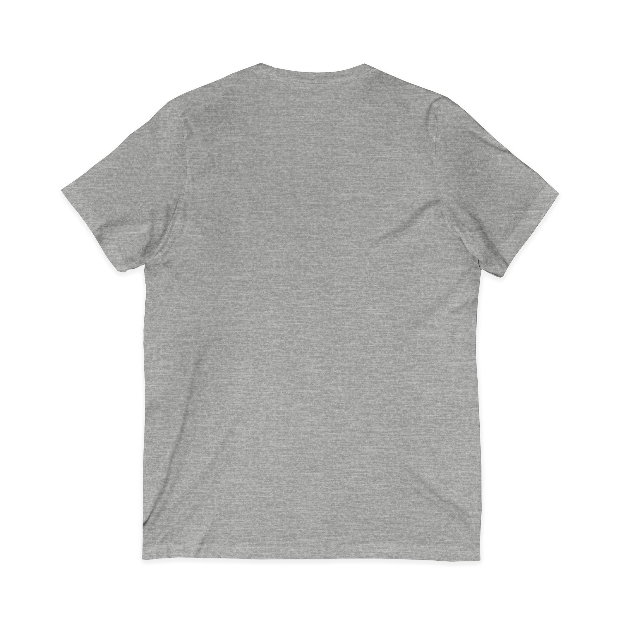 What's It Say Tees-Man Child V-Neck Tee — Retro Horseshoe Magnet Graphic Shirt